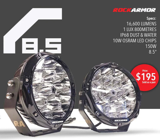 ROCKARMOR R85 LED DRIVING LIGHTS (RA85LED)