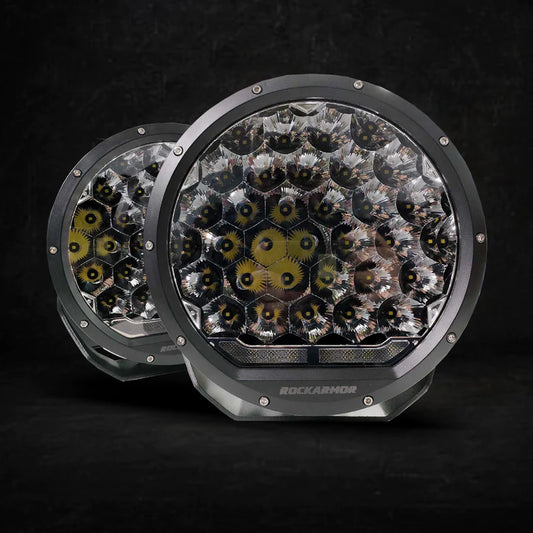 PHANTOM 9S LED DRIVING LIGHTS | 9 INCH | 1 LUX 1400M | ROCKARMOR 4X4
