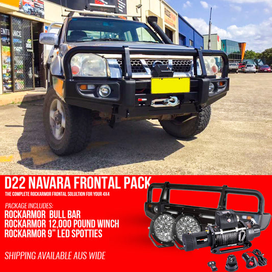 D22 Navara Frontal Pack - Rockarmor 4x4