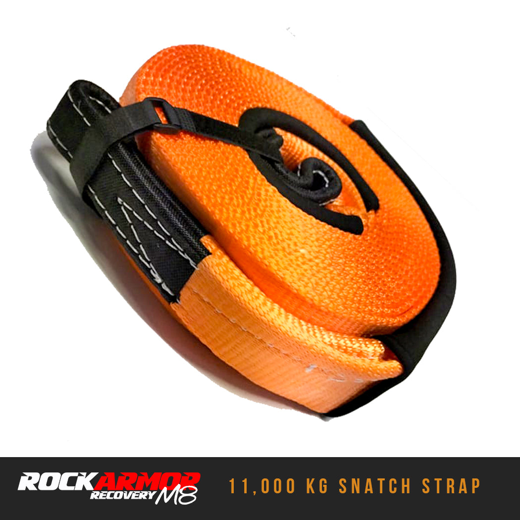 11,000 KG snatch Strap - Rockarmor 4X4