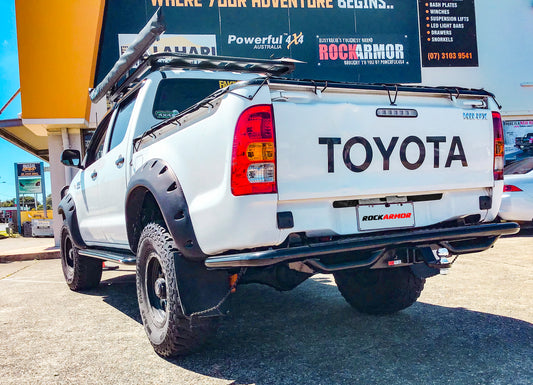 Hilux N70 2005 - Early 2015 Rear Step with Tow Bar