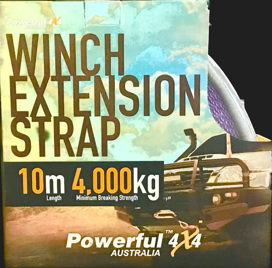 10 metre 4,000kg Winch Extension Strap