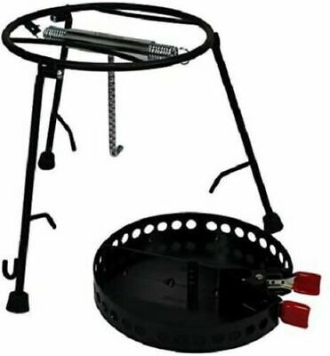 Camp Maid 2PC Dutch Oven Lid Lifter Charcoal Holder Stand Grill